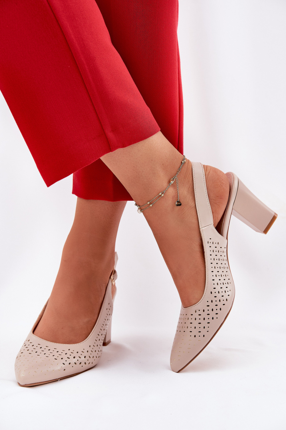 Sandalen mit Absatz model 211940 Step in style - Afbeelding 3