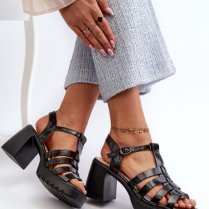 Sandalen mit Absatz model 211947 Step in style