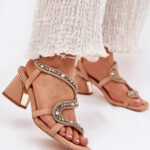 Sandalen mit Absatz model 212357 Step in style