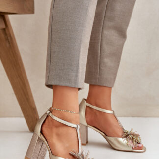 Sandalen mit Absatz model 212584 Step in style