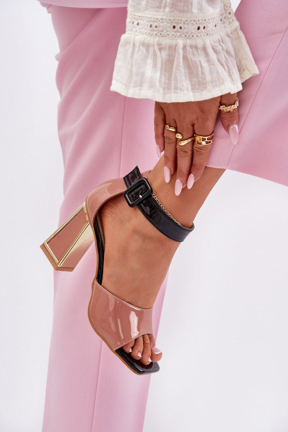 Sandalen mit Absatz model 212824 Step in style - Afbeelding 3