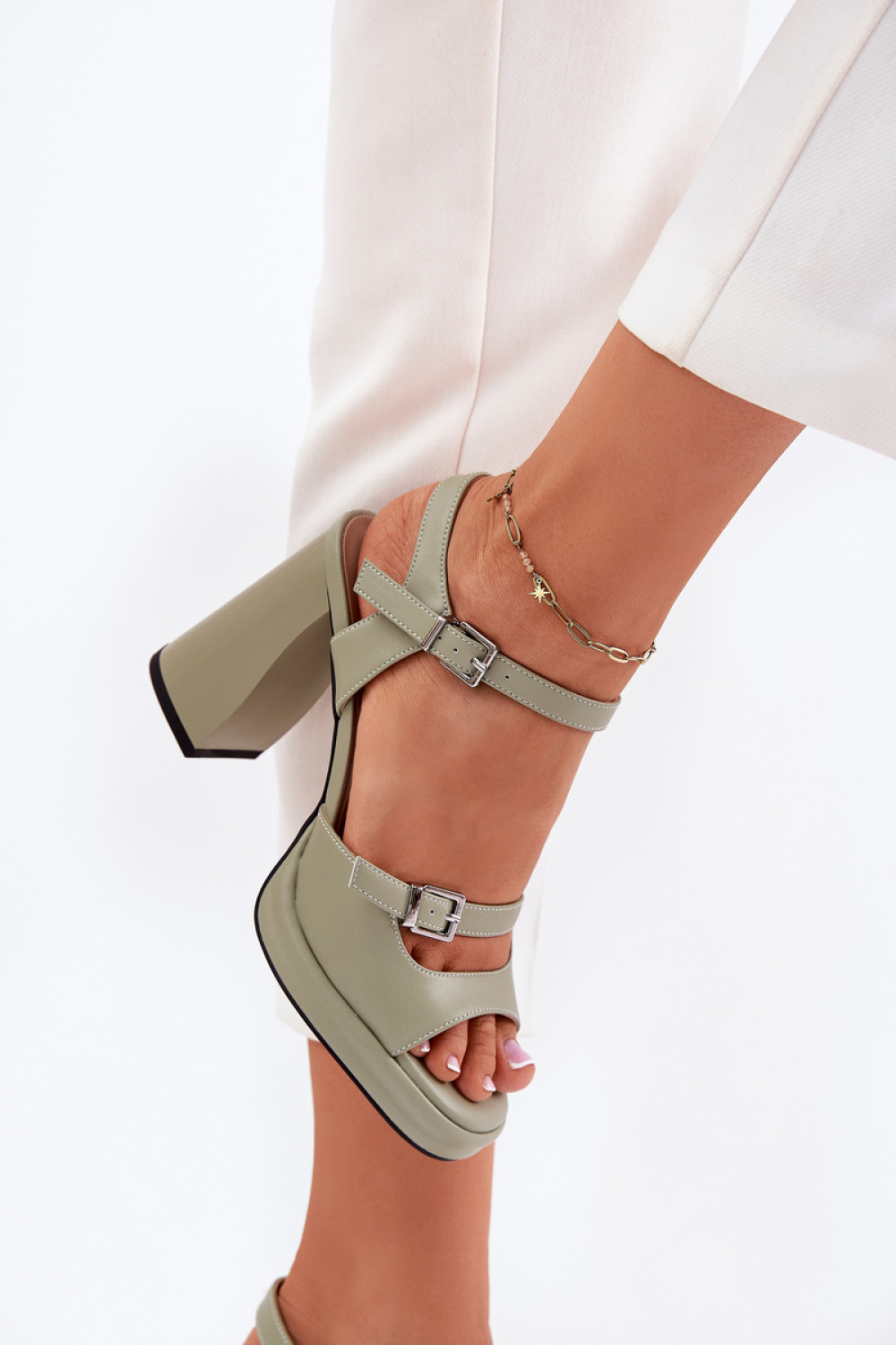 Sandalen mit Absatz model 212825 Step in style - Afbeelding 3