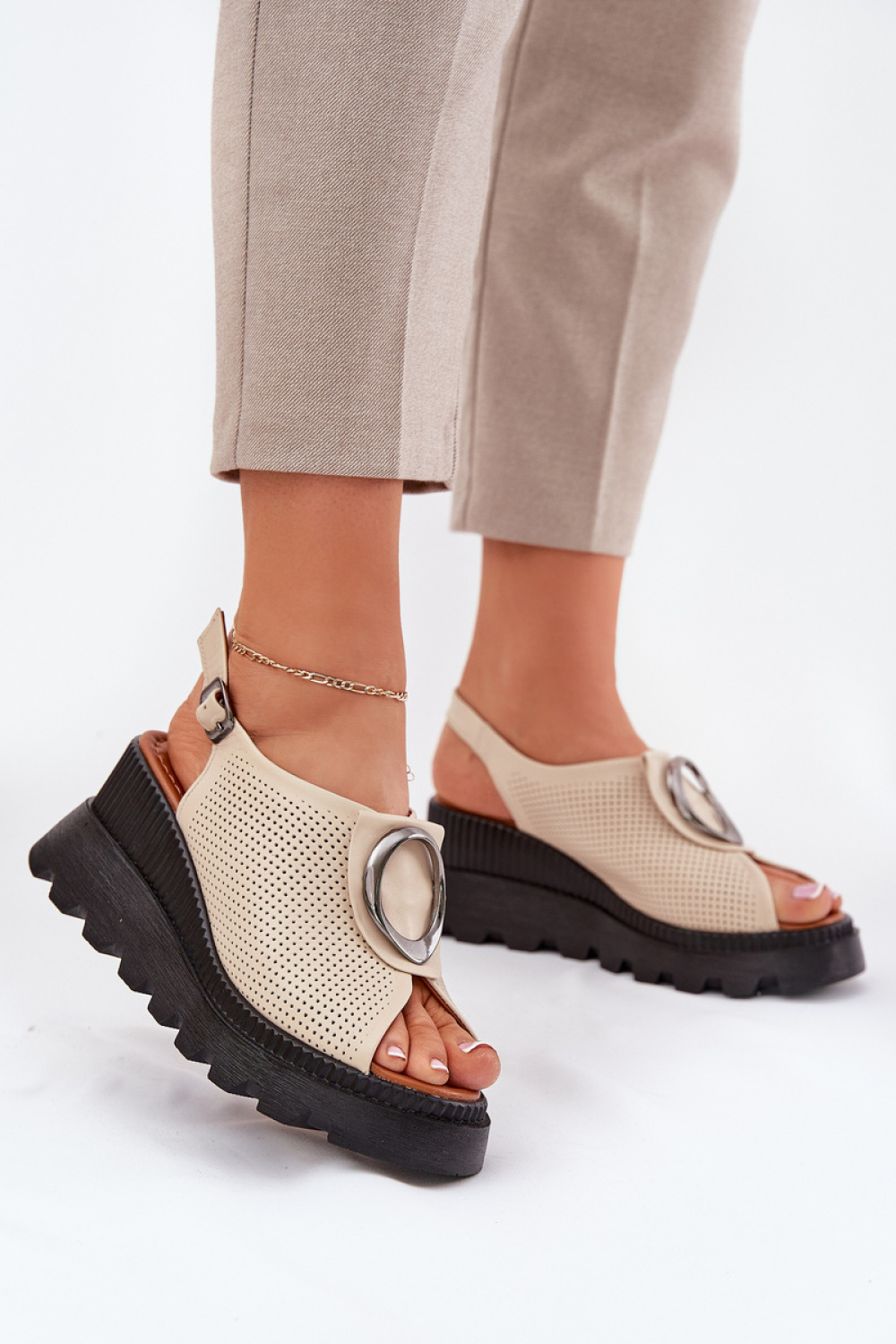 Keilabsatz Sandalen model 213005 Step in style