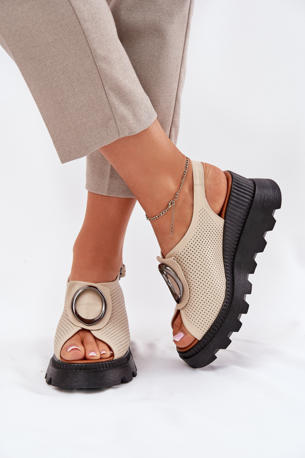 Keilabsatz Sandalen model 213005 Step in style - Afbeelding 3