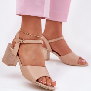 Sandalen mit Absatz model 213011 Step in style