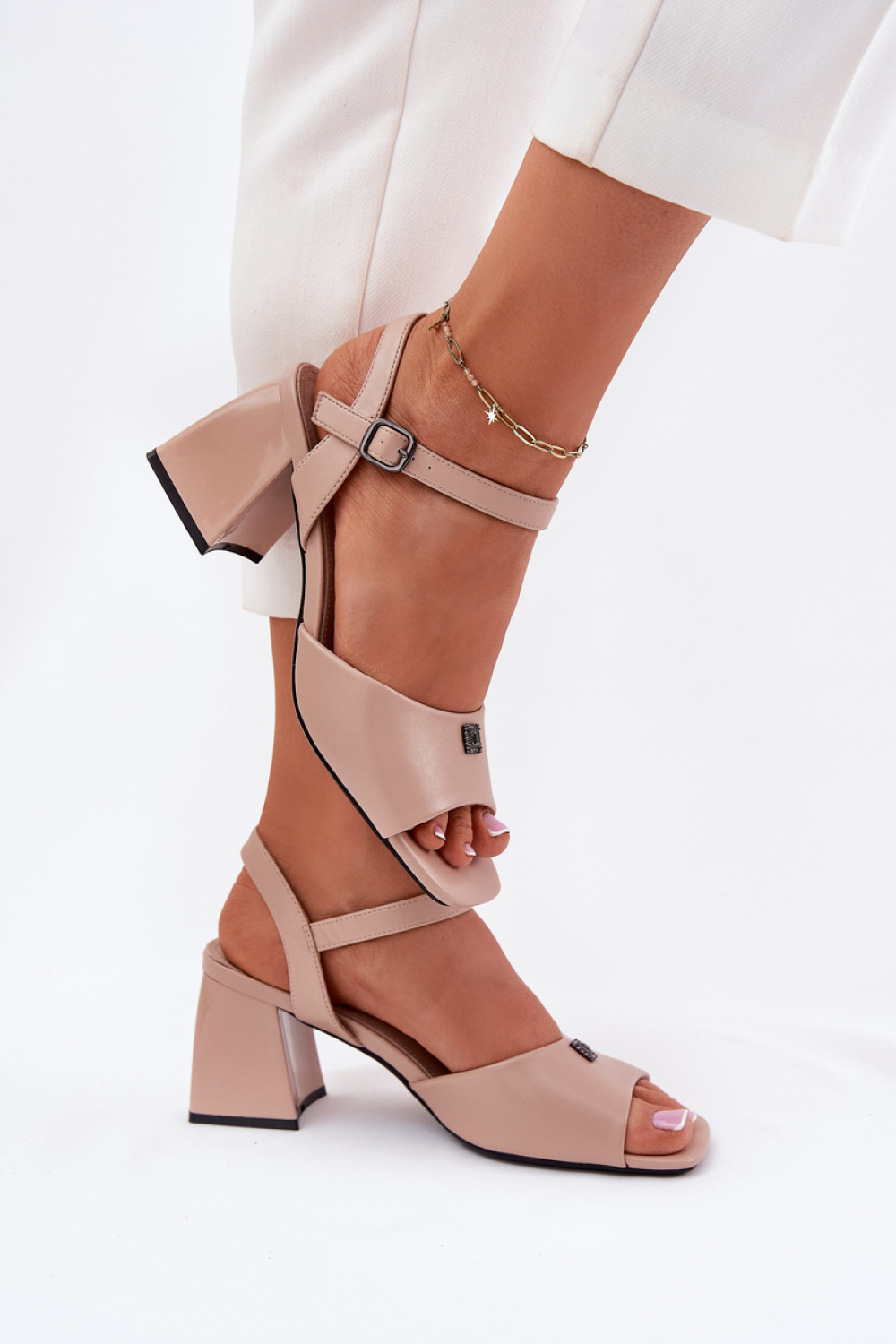 Sandalen mit Absatz model 213185 Step in style - Afbeelding 3
