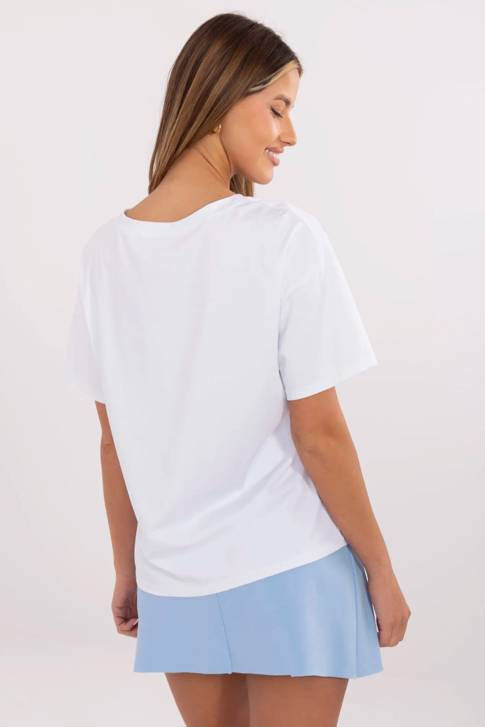 T-shirt model 213256 Italy Moda - Afbeelding 3