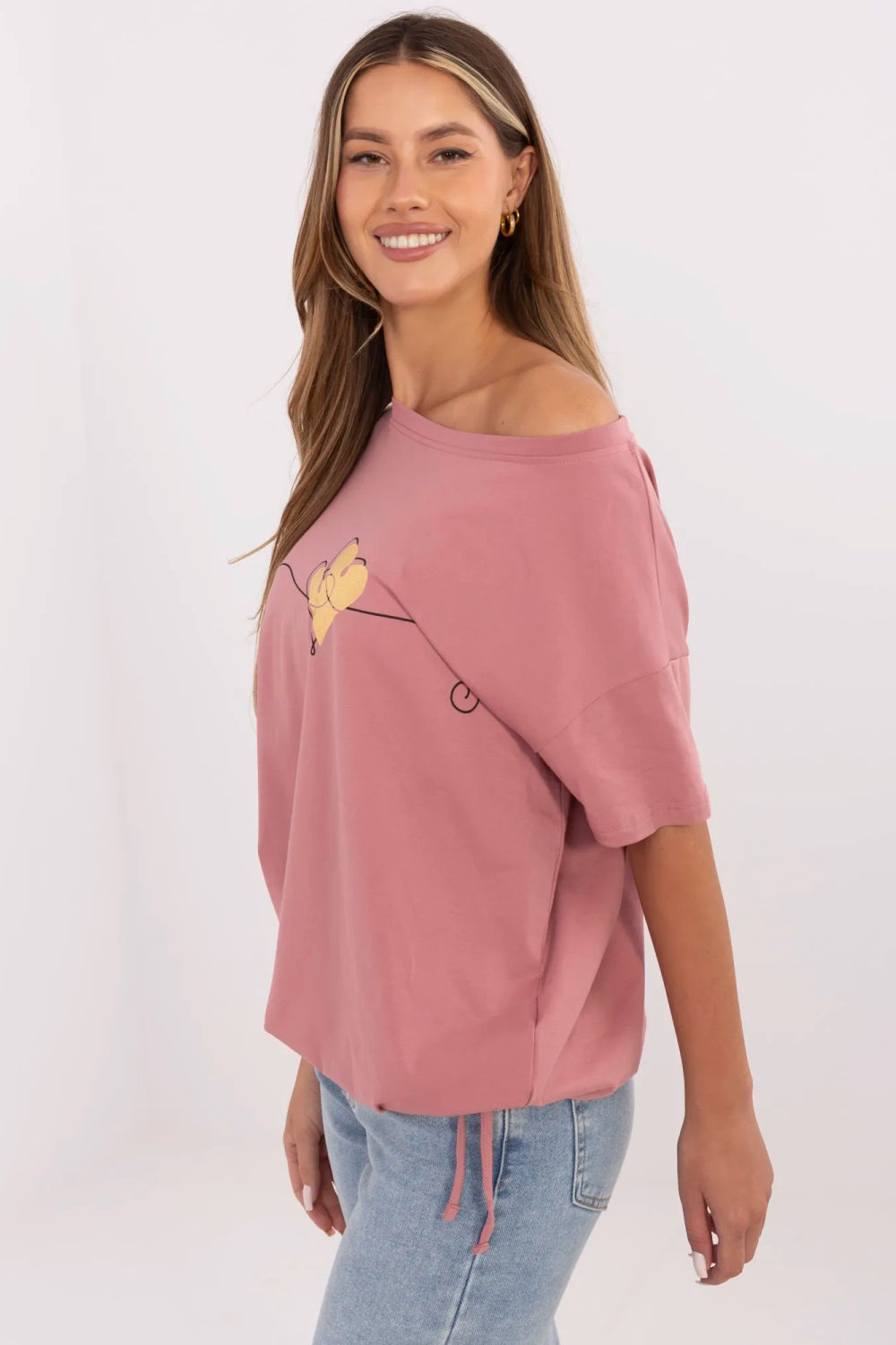 T-shirt model 213283 Factory Price - Afbeelding 2