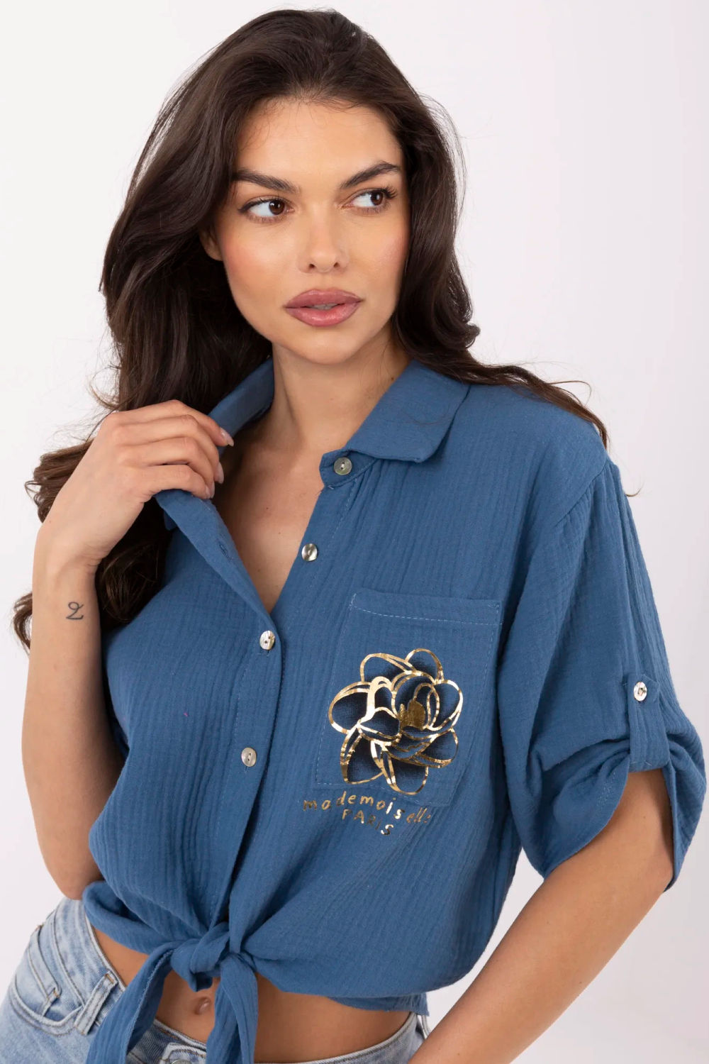 Damen Hemd model 213430 Italy Moda - Afbeelding 4