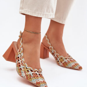 Sandalen mit Absatz model 214086 Step in style