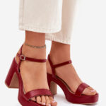 Sandalen mit Absatz model 214094 Step in style