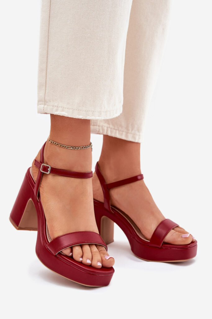 Sandalen mit Absatz model 214094 Step in style