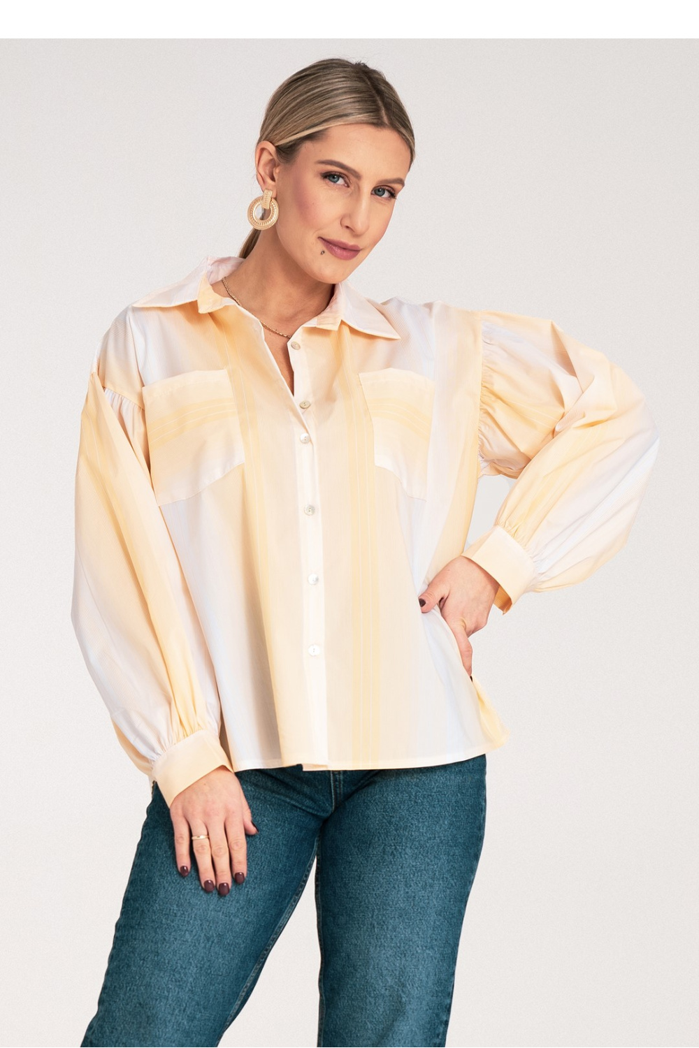 Langarm Hemd model 214921 Figl