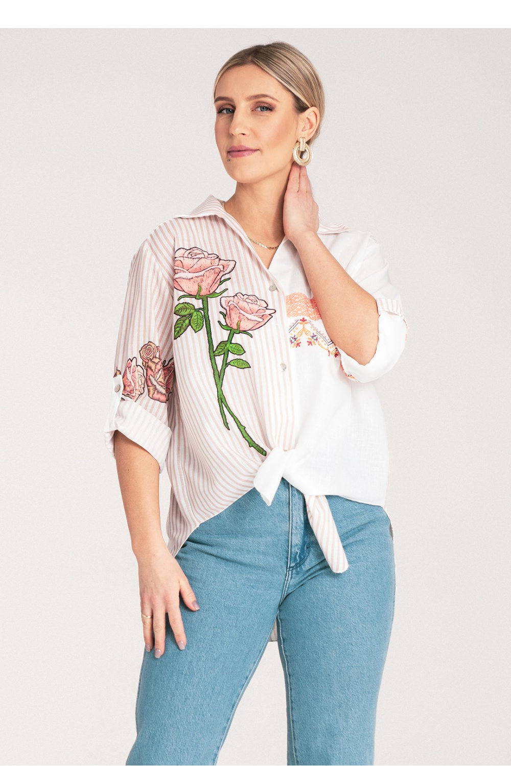 Damen Hemd model 214925 Figl - Afbeelding 2