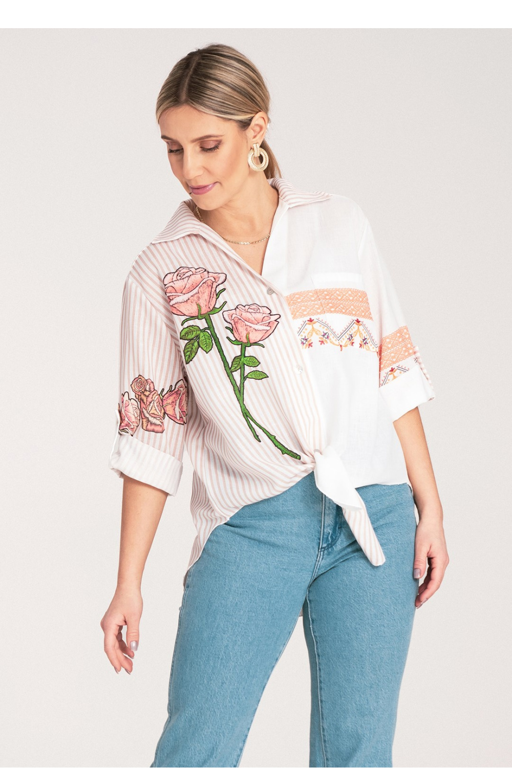 Damen Hemd model 214925 Figl - Afbeelding 4