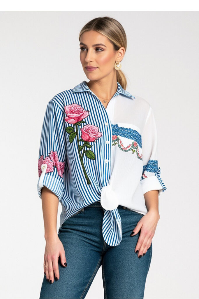 Damen Hemd model 214926 Figl