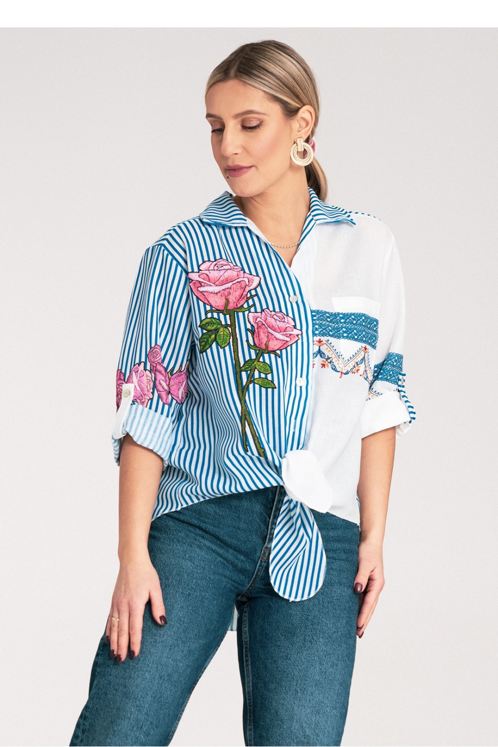 Damen Hemd model 214926 Figl - Afbeelding 4