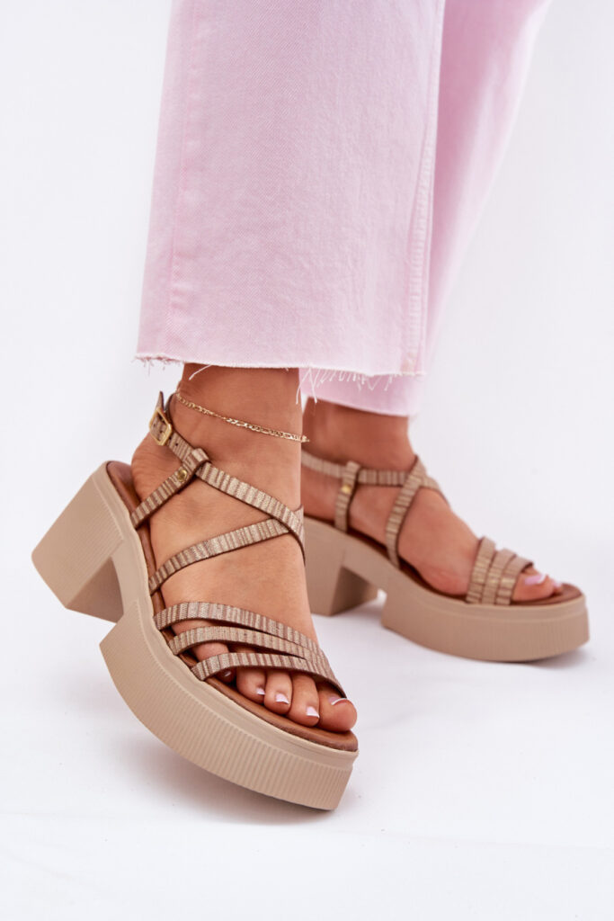 Sandalen mit Absatz model 214994 Step in style