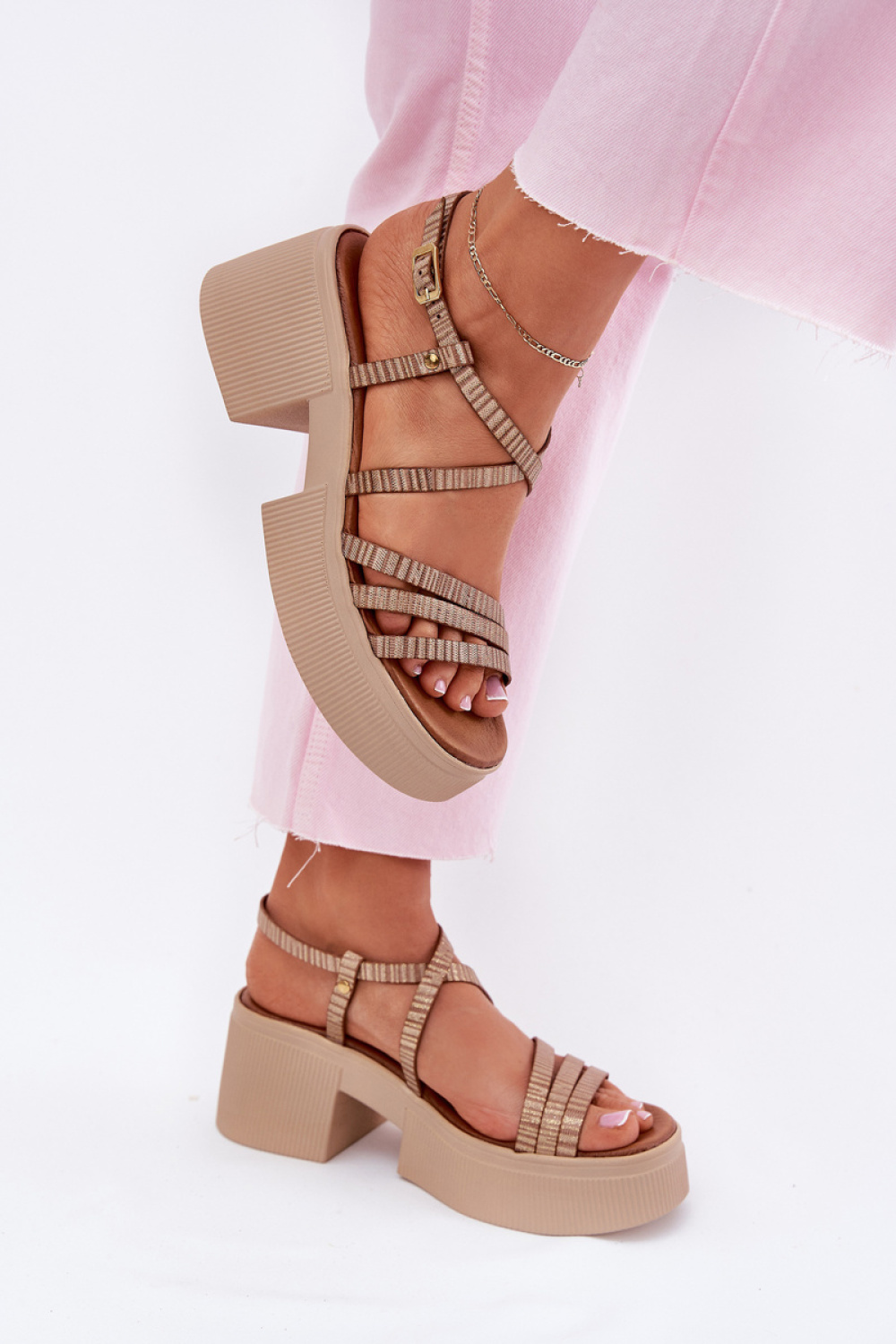 Sandalen mit Absatz model 214994 Step in style - Afbeelding 3