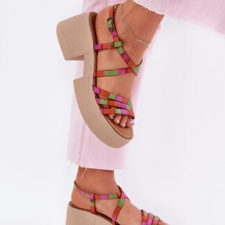 Sandalen mit Absatz model 215023 Step in style