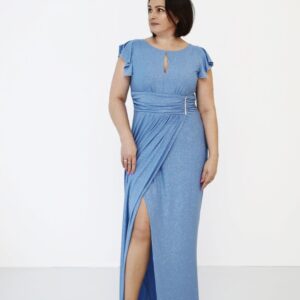 Langes Kleid model 215331 Jersa