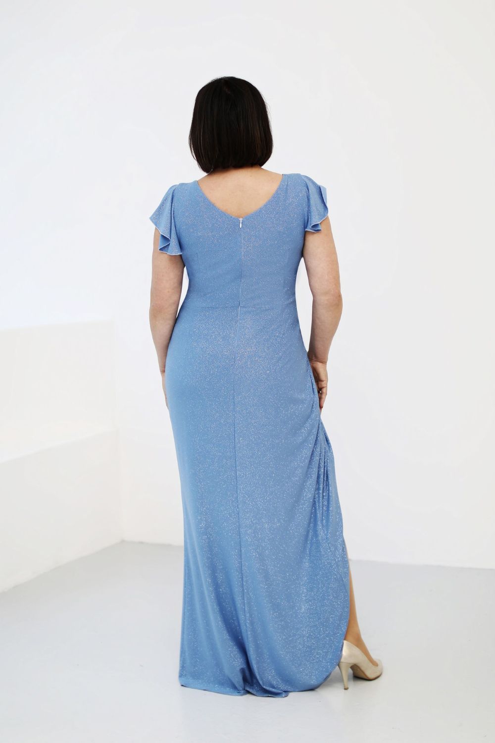 Langes Kleid model 215331 Jersa - Afbeelding 2