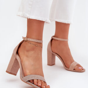 Sandalen mit Absatz model 215640 Step in style