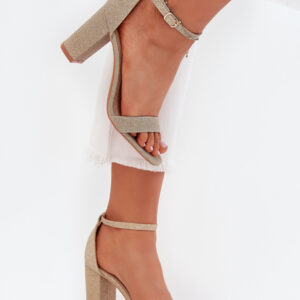 Sandalen mit Absatz model 215643 Step in style
