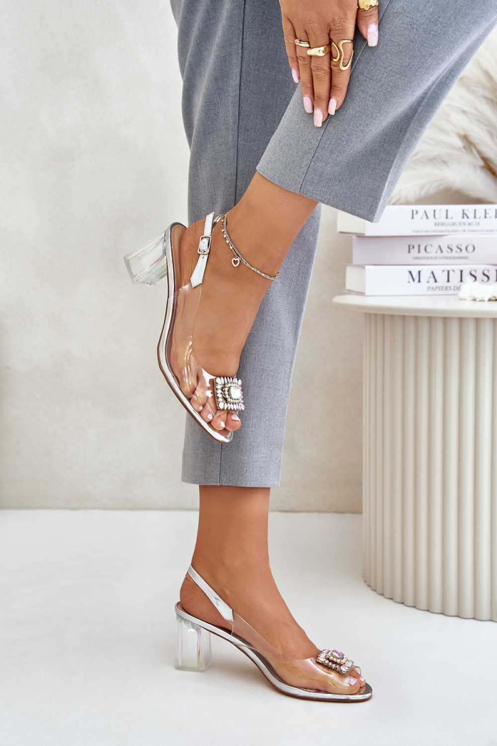 Sandalen mit Absatz model 215722 Step in style - Afbeelding 3