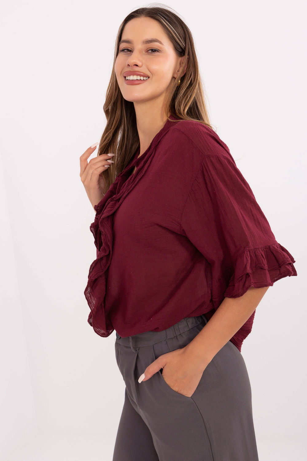 Damen Hemd model 215811 Italy Moda - Afbeelding 2
