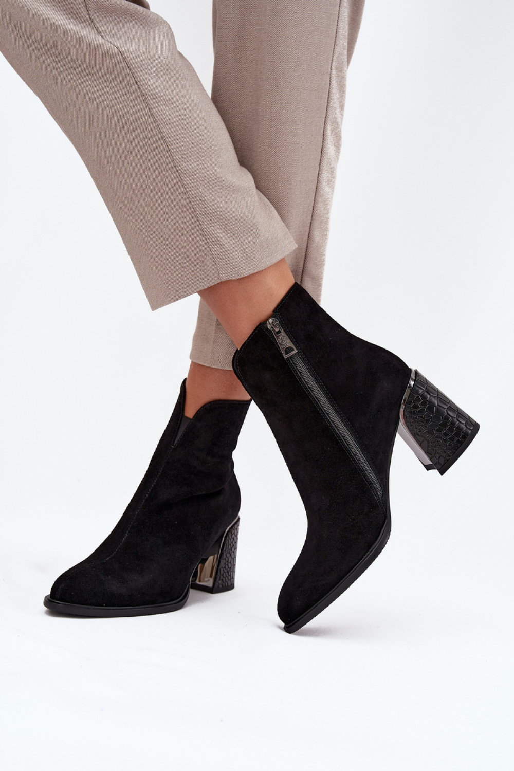 Stiefeletten mit Absatz model 216831 Step in style - Afbeelding 3