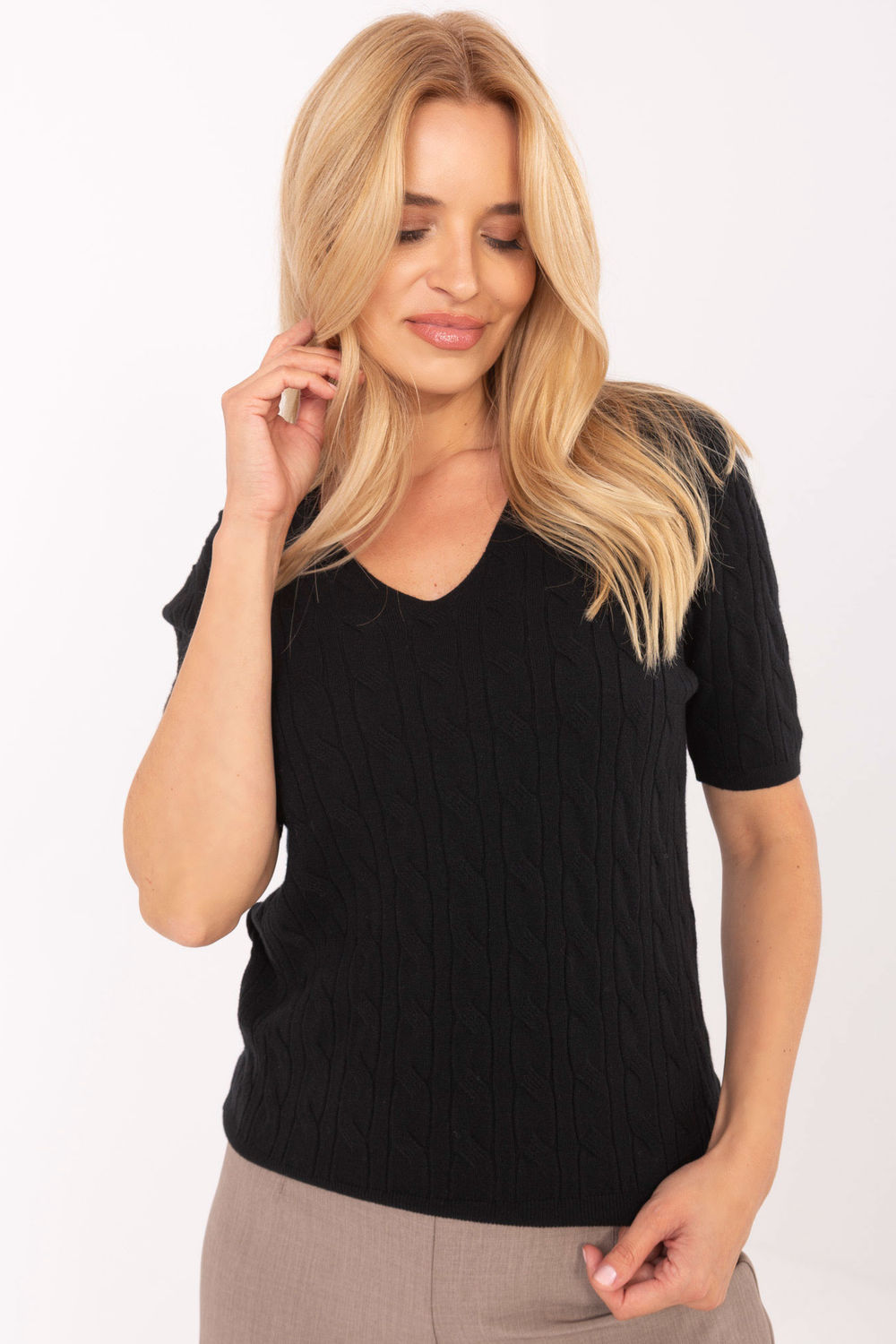 Kurzarm Pullover model 217334 Factory Price - Afbeelding 2