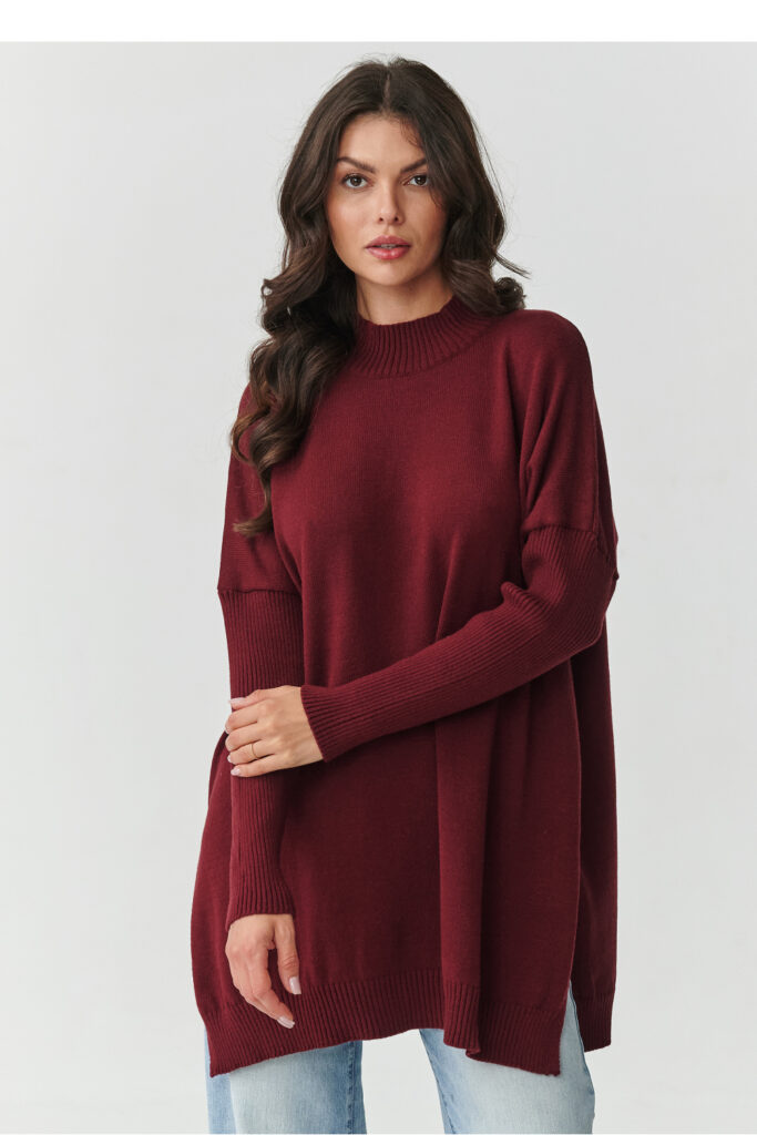 Pullover model 217404 Makadamia