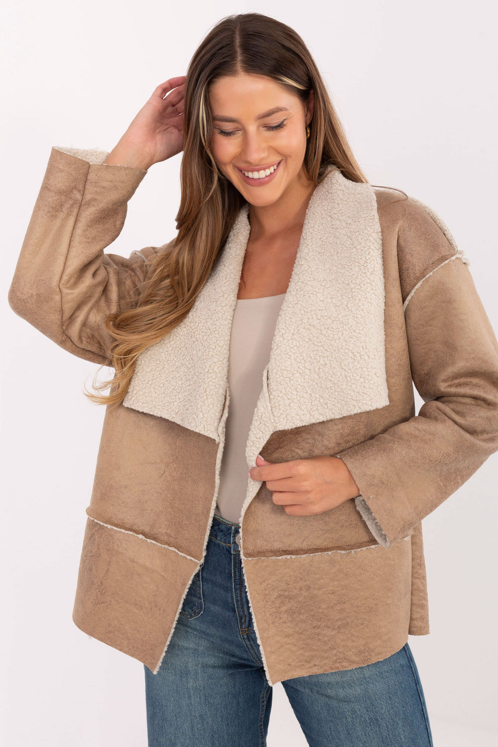Jacke model 217640 Factory Price
