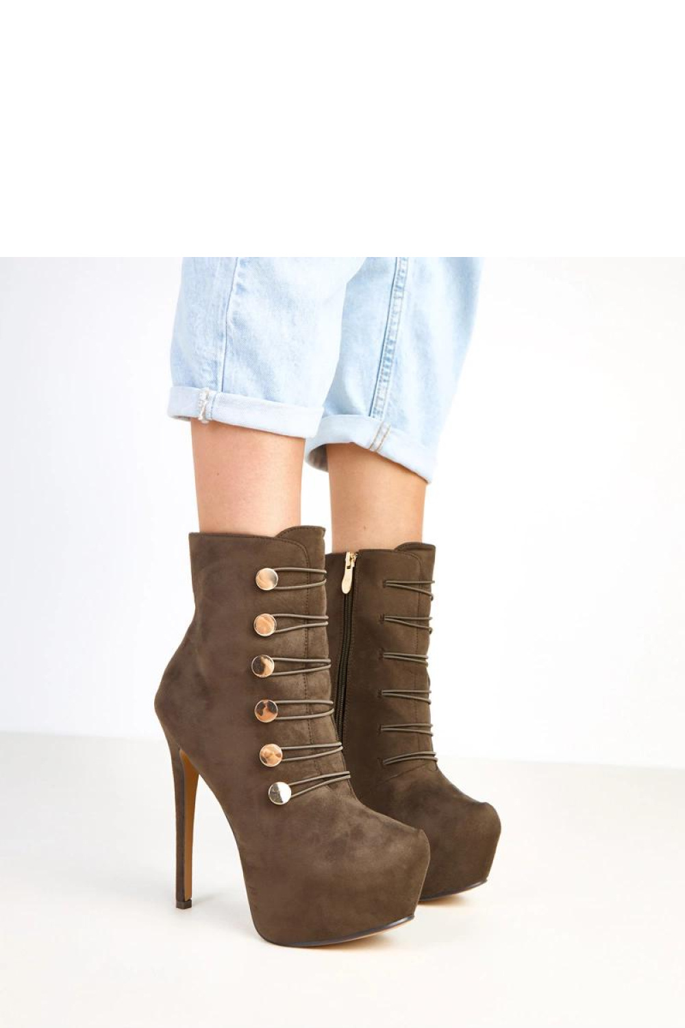 Stiefeletten mit Absatz model 217916 Solea