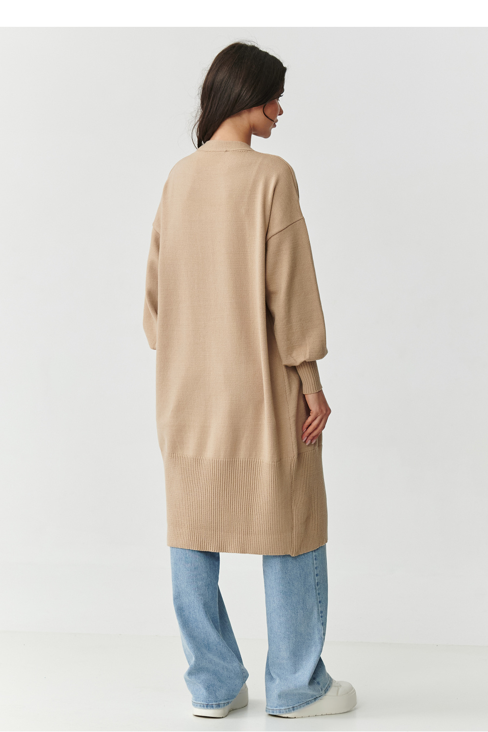 Cardigan model 218105 Makadamia - Afbeelding 3