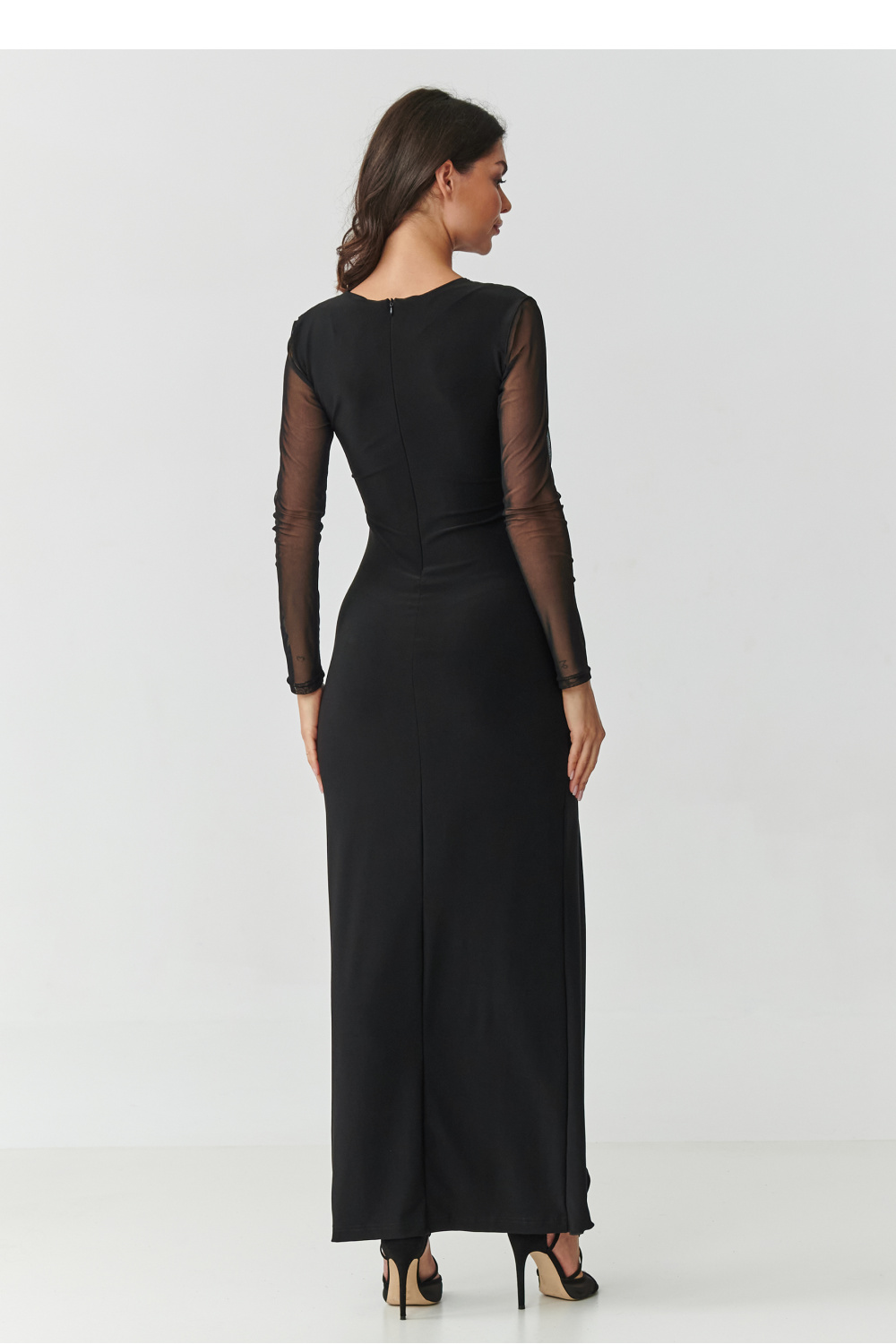 Langes Kleid model 218110 Makadamia - Afbeelding 3