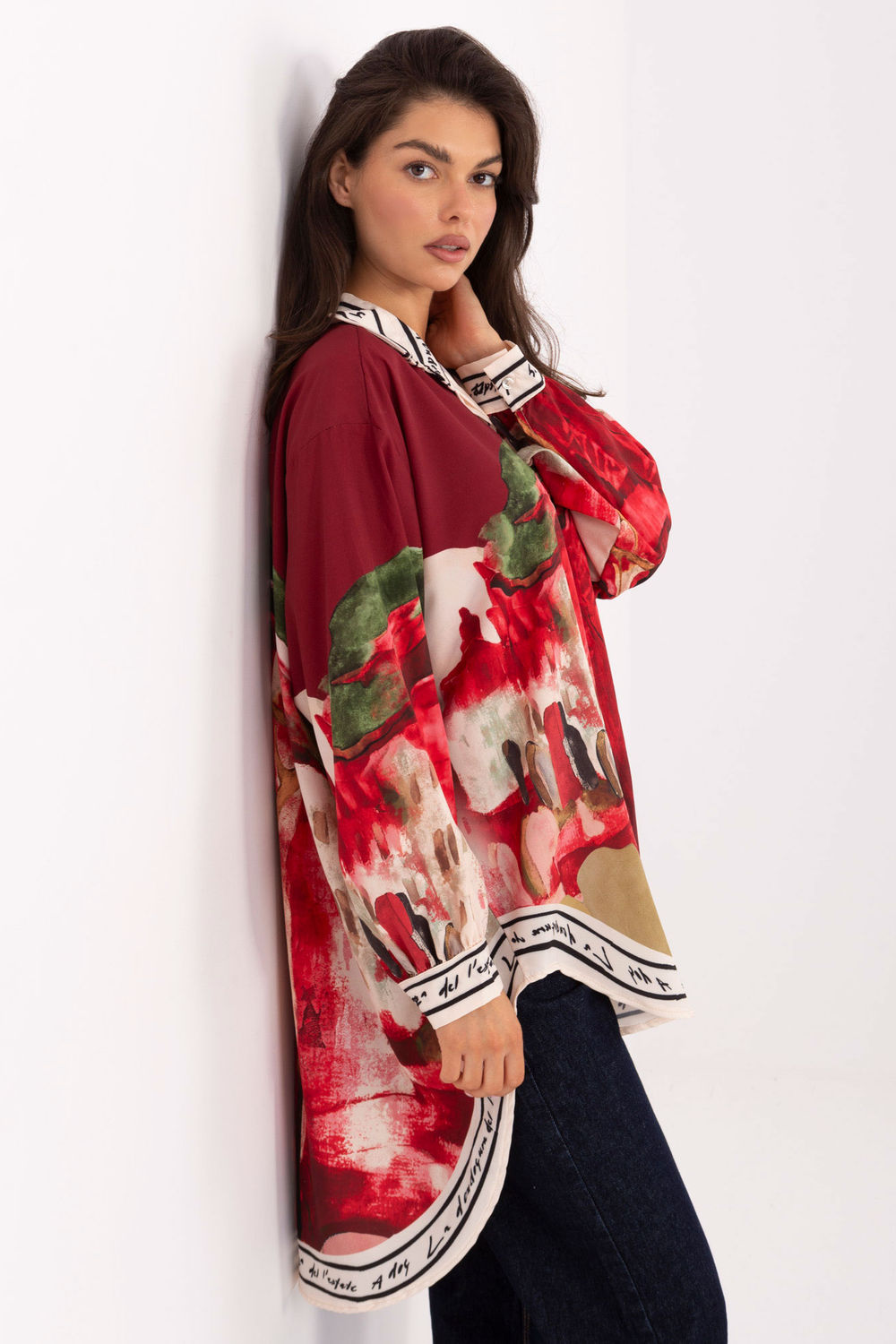 Langarm Hemd model 218392 Rue Paris - Afbeelding 2