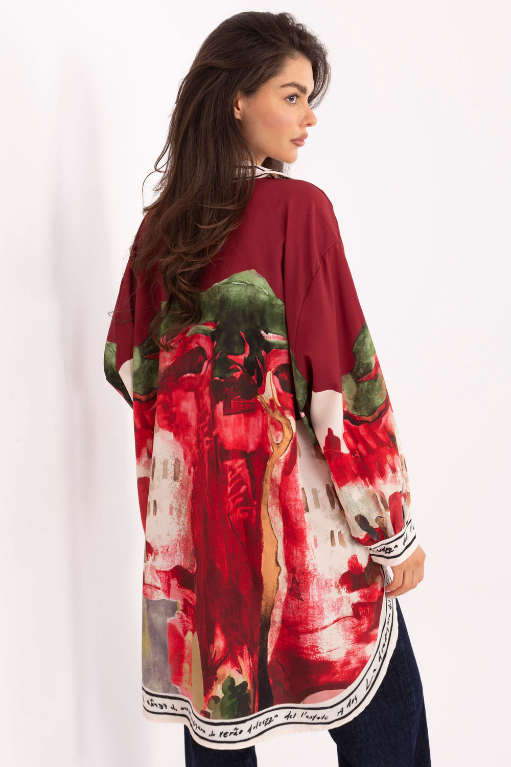 Langarm Hemd model 218392 Rue Paris - Afbeelding 3
