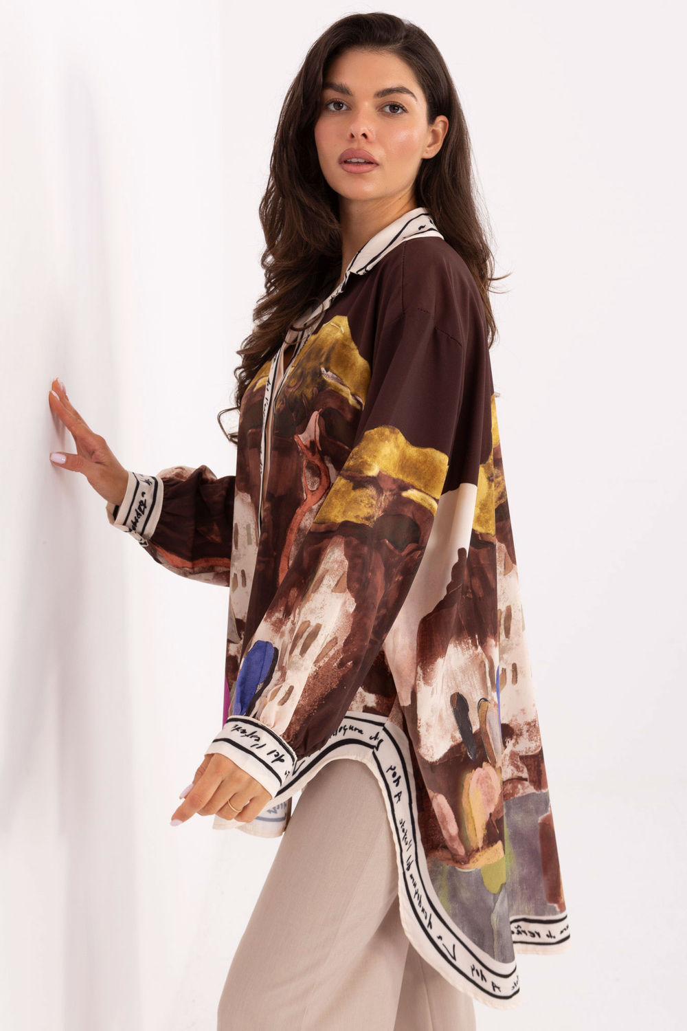 Langarm Hemd model 218396 Rue Paris - Afbeelding 2