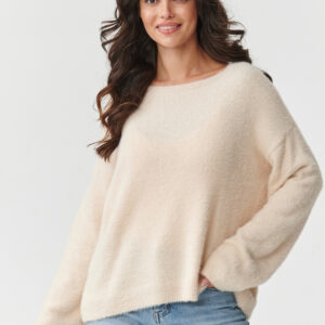Pullover model 218807 Makadamia