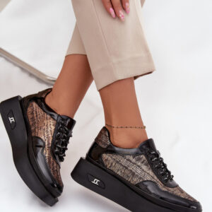 Halbschuhe mit Plattform model 219105 Step in style
