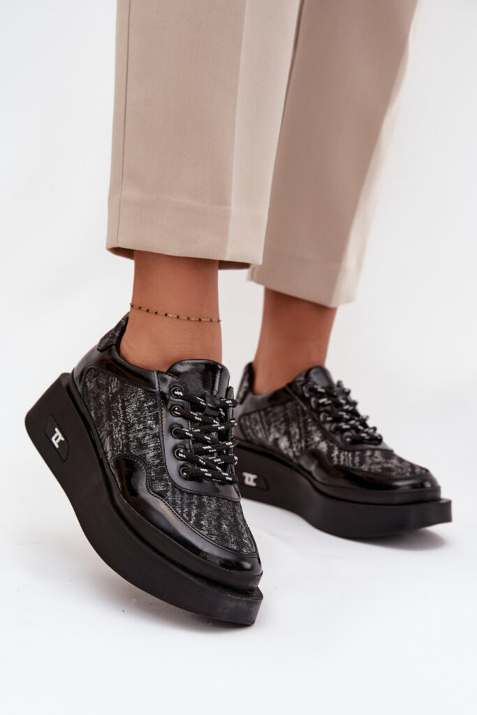 Halbschuhe mit Plattform model 219107 Step in style