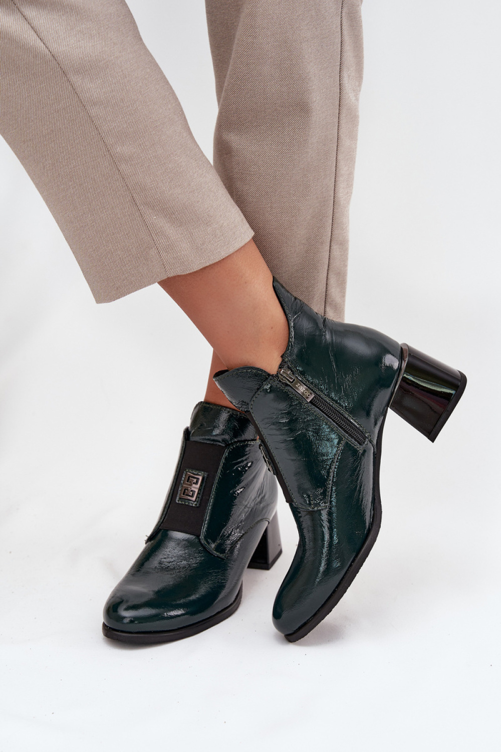 Stiefeletten mit Absatz model 219405 Step in style - Afbeelding 3