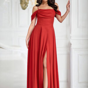 Langes Kleid model 219673 Bicotone