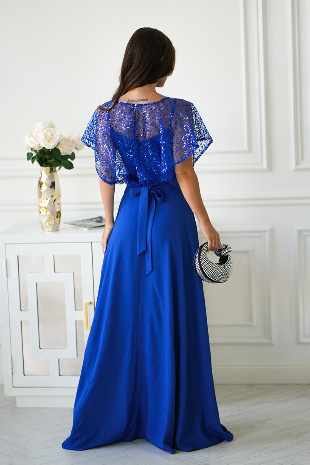 Langes Kleid model 219694 Bicotone - Afbeelding 3