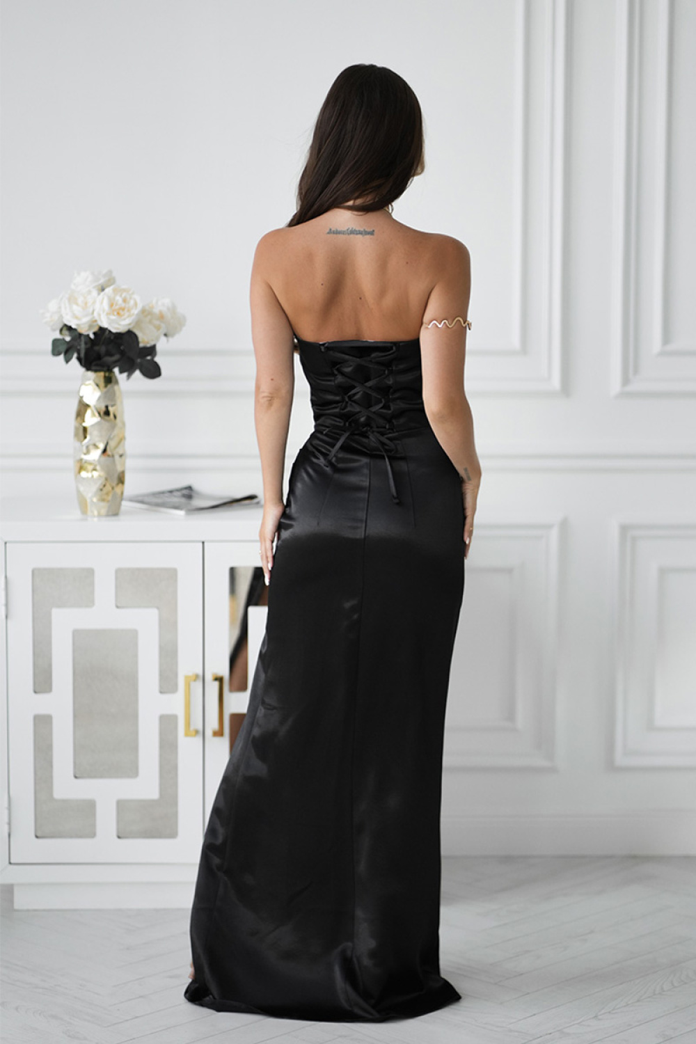 Langes Kleid model 219709 Bicotone - Afbeelding 3