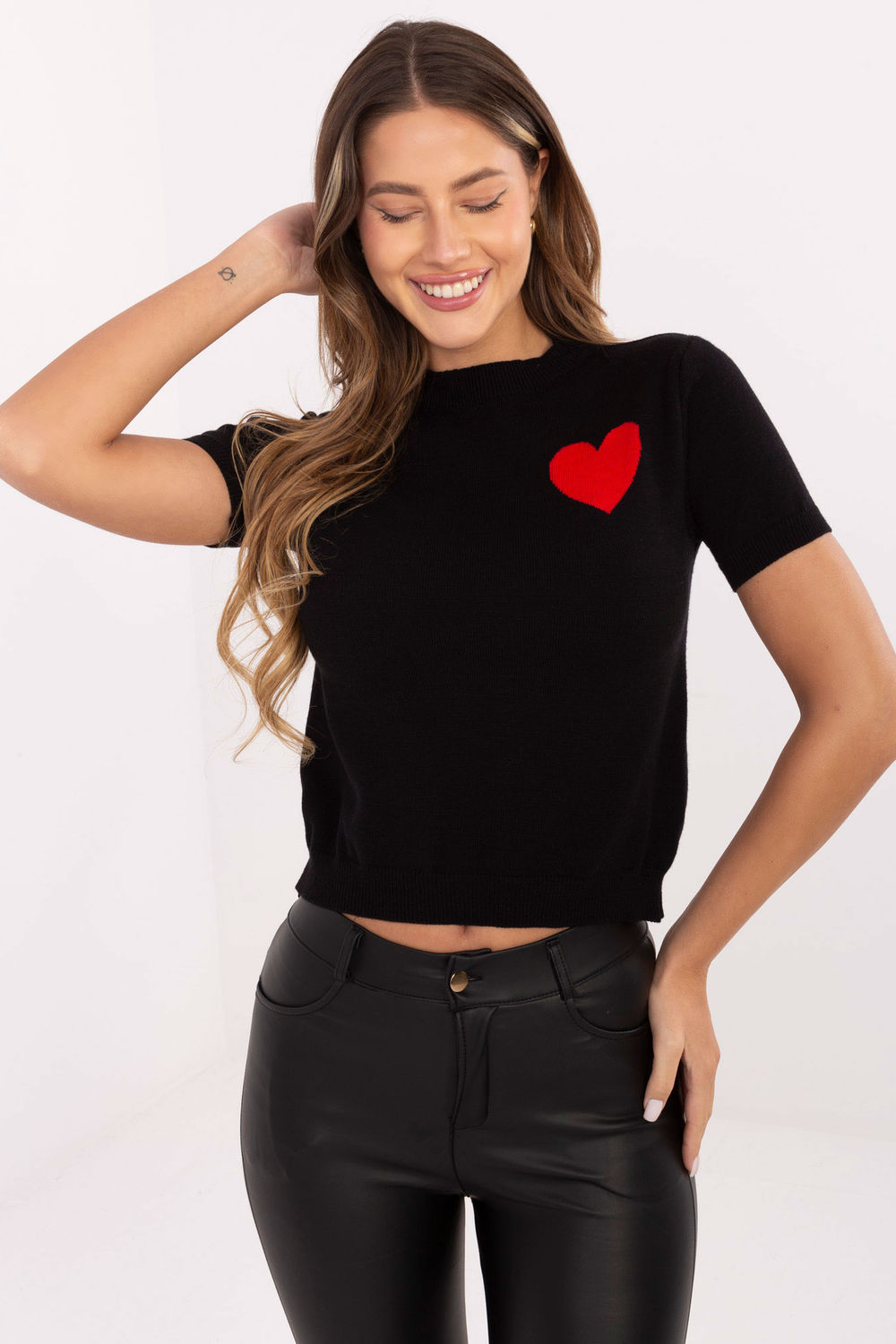 Kurzarm Pullover model 219973 Factory Price - Afbeelding 4