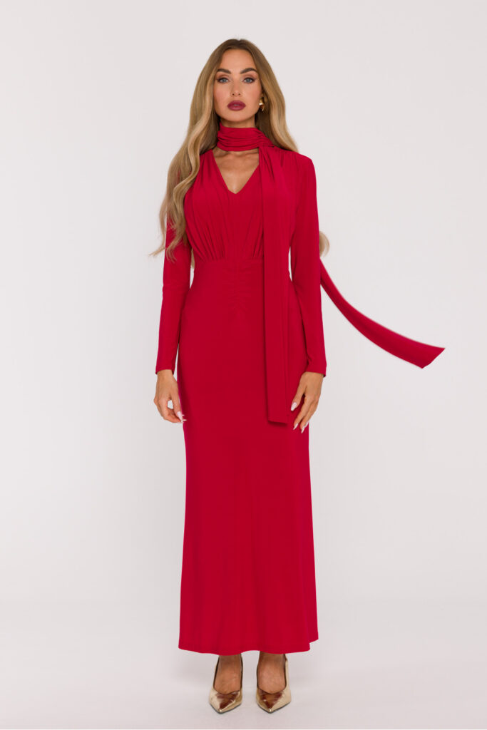 Langes Kleid model 219987 Moe