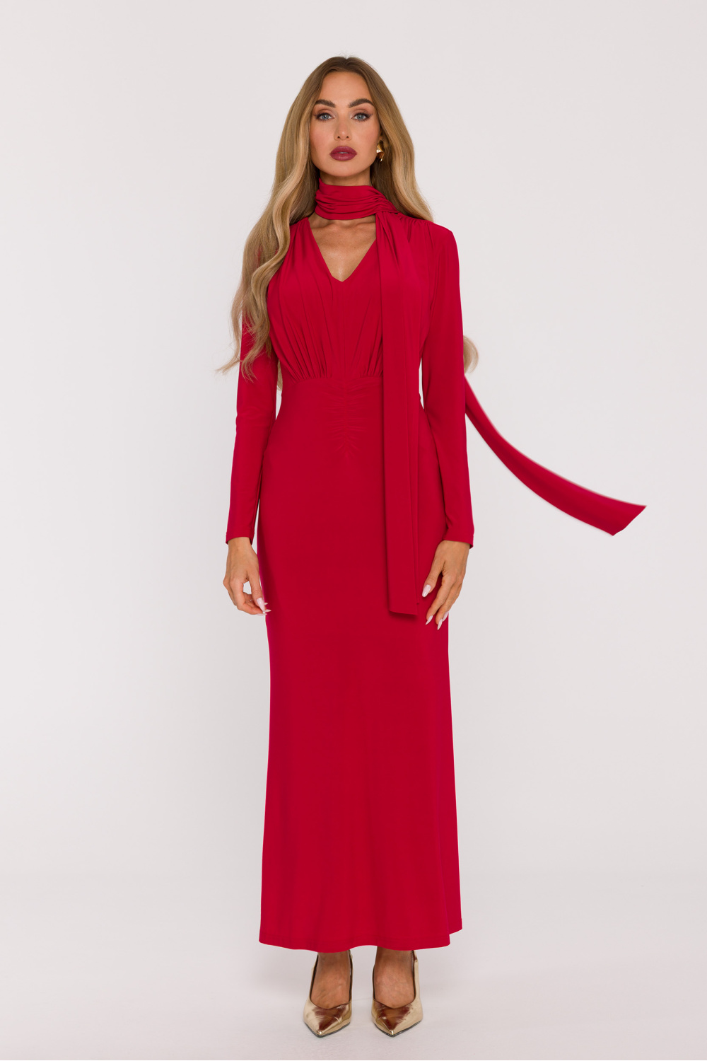 Langes Kleid model 219987 Moe